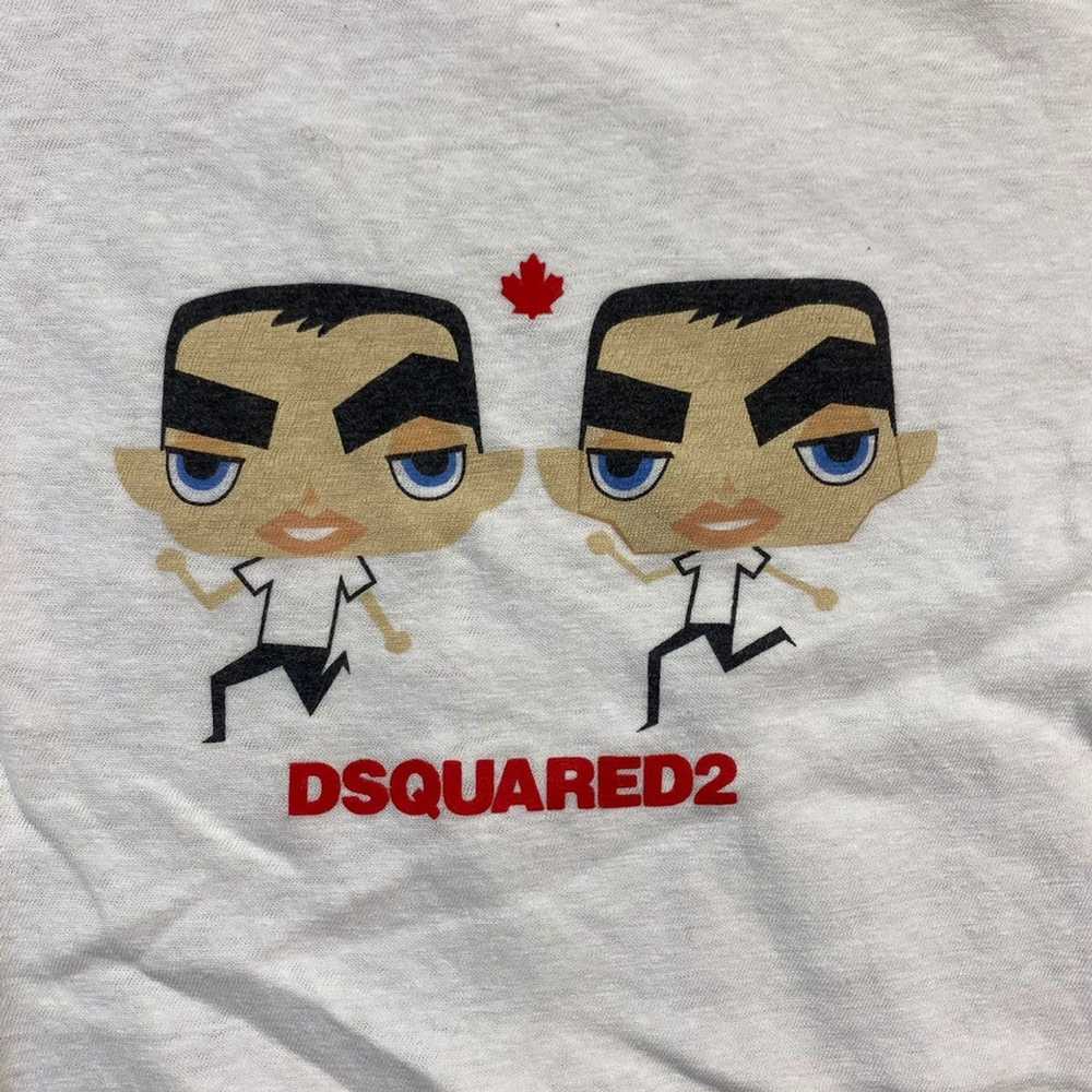 Dsquared2 × Vintage Vintage Dsquared2 white tee - image 3