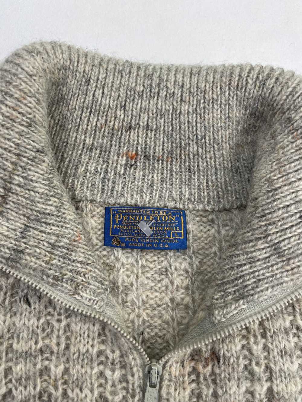 Pendleton × Vintage Vintage 70s Pendleton Knit Sw… - image 7