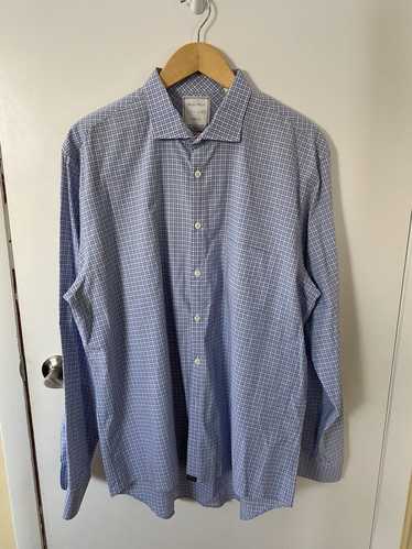 Billy Reid Light Blue Check Shirt
