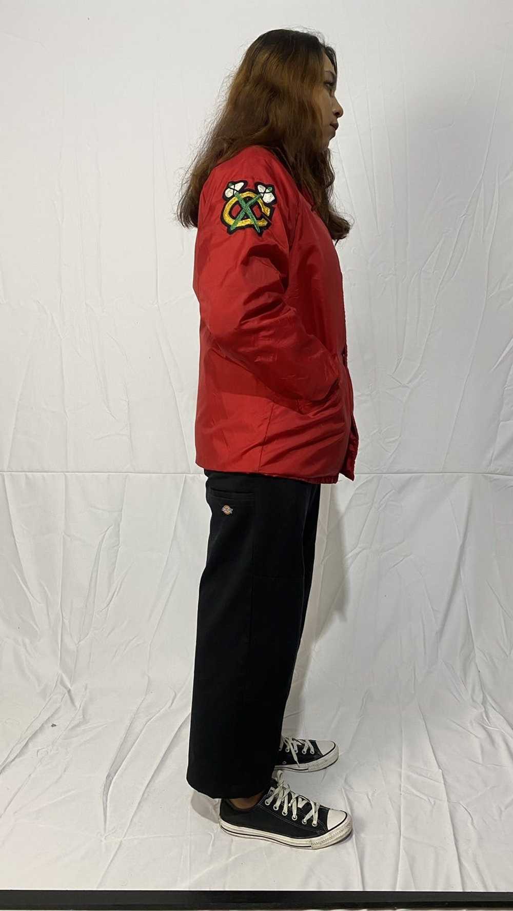 Chicago Blackhawks × Varsity Jacket × Vintage Vin… - image 2