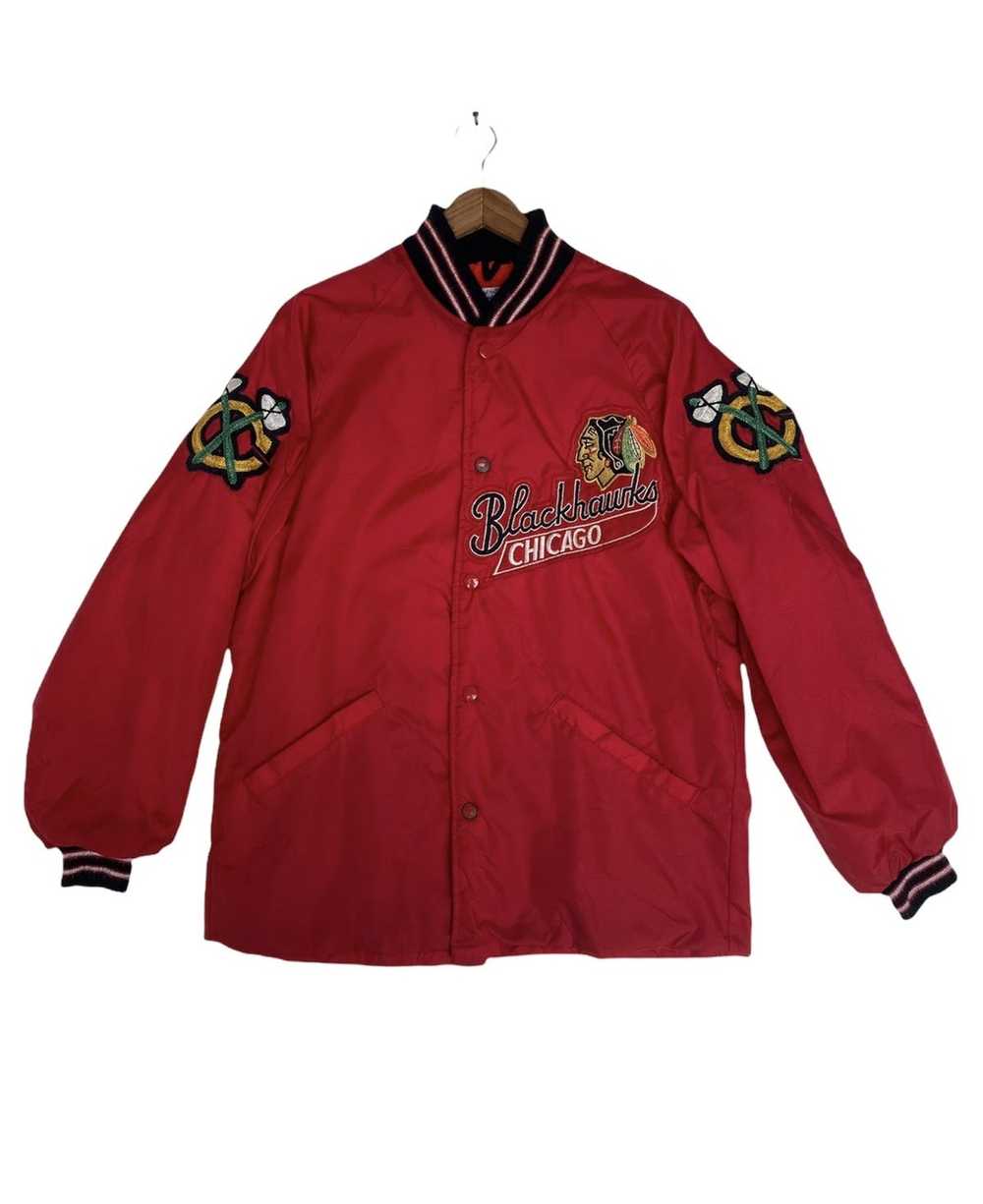 Chicago Blackhawks × Varsity Jacket × Vintage Vin… - image 4