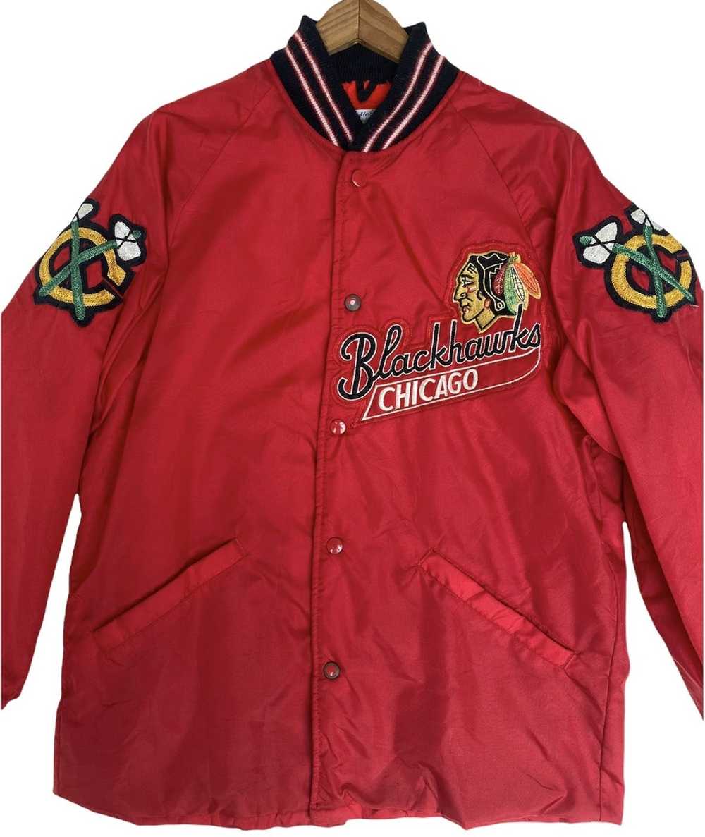 Chicago Blackhawks × Varsity Jacket × Vintage Vin… - image 6