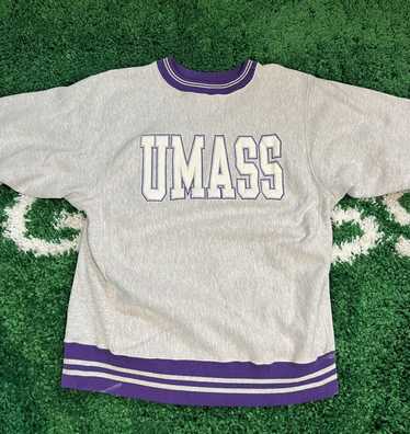 Vintage Vintage Champion UMass Minutemen Spell Out