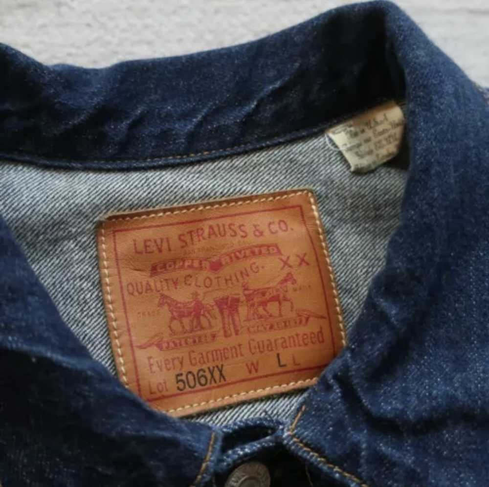 Levi's Vintage Clothing LVC type 1 506xx MADE IN … - image 2