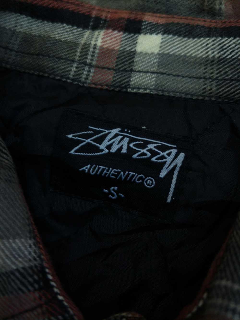 Stussy Overshirt Quilted Checked - image 10