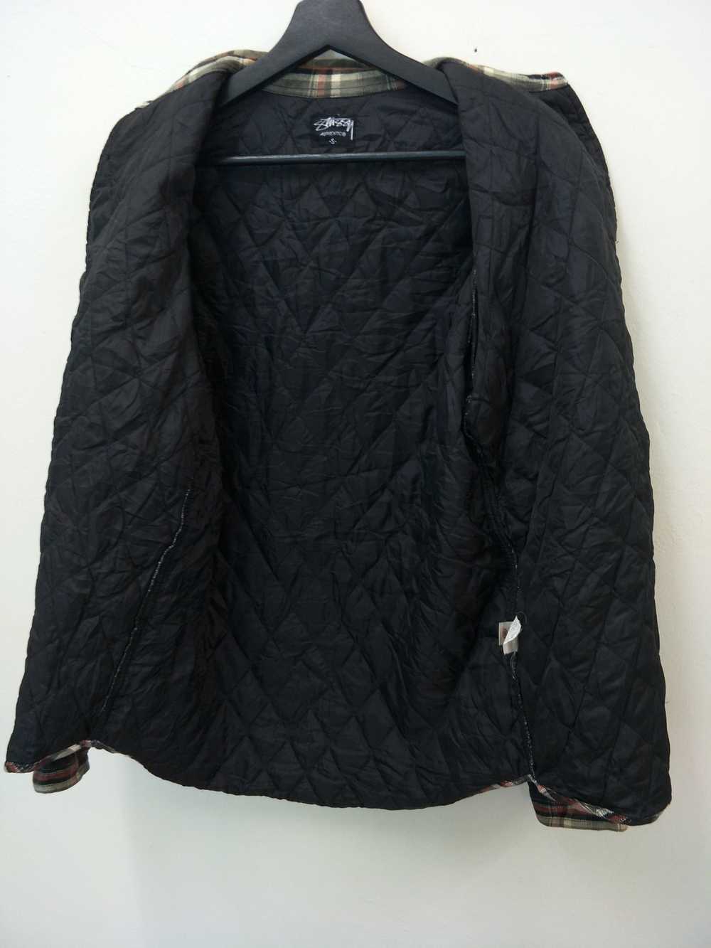 Stussy Overshirt Quilted Checked - image 6