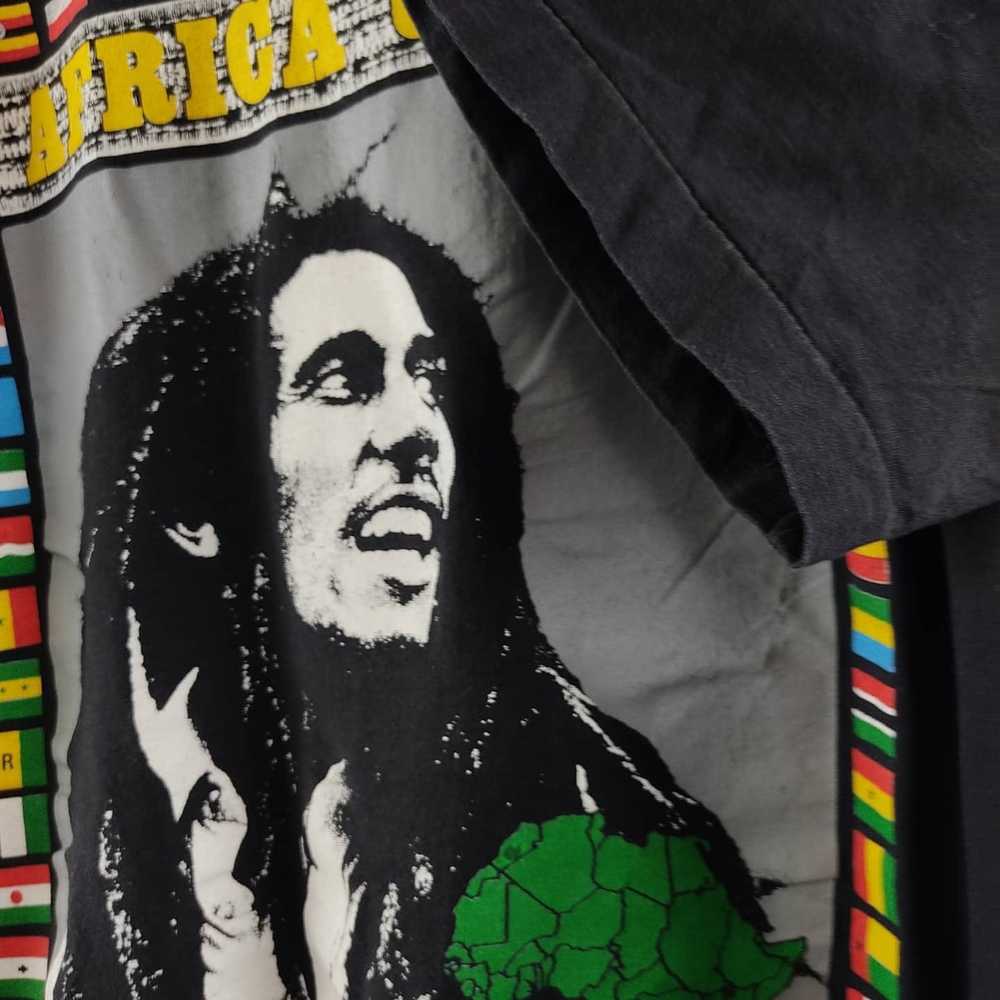 Bob Marley × Rap Tees × Vintage Early 90's Bob Ma… - image 3