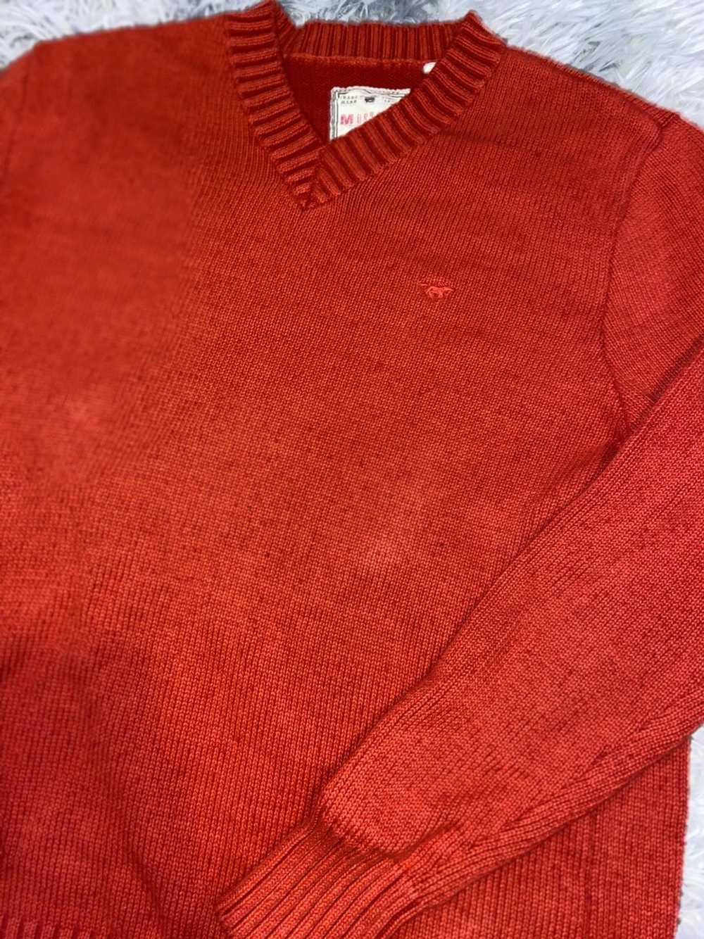 Mustang × Vintage RARE RED MUSTANG SWEATER SIZE L… - image 2