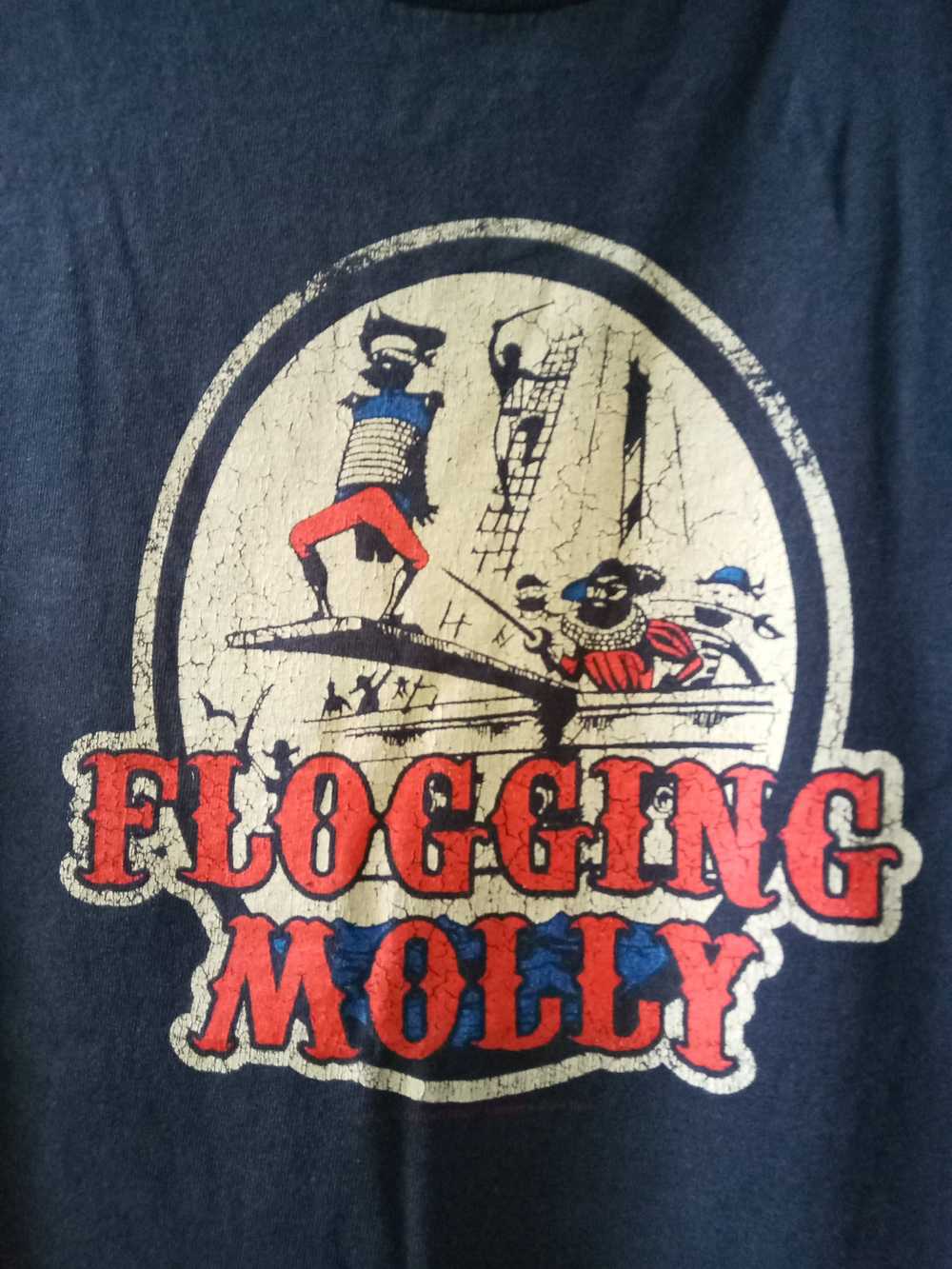 Band Tees × Vintage Vintage Flogging Molly 00s Ba… - image 2