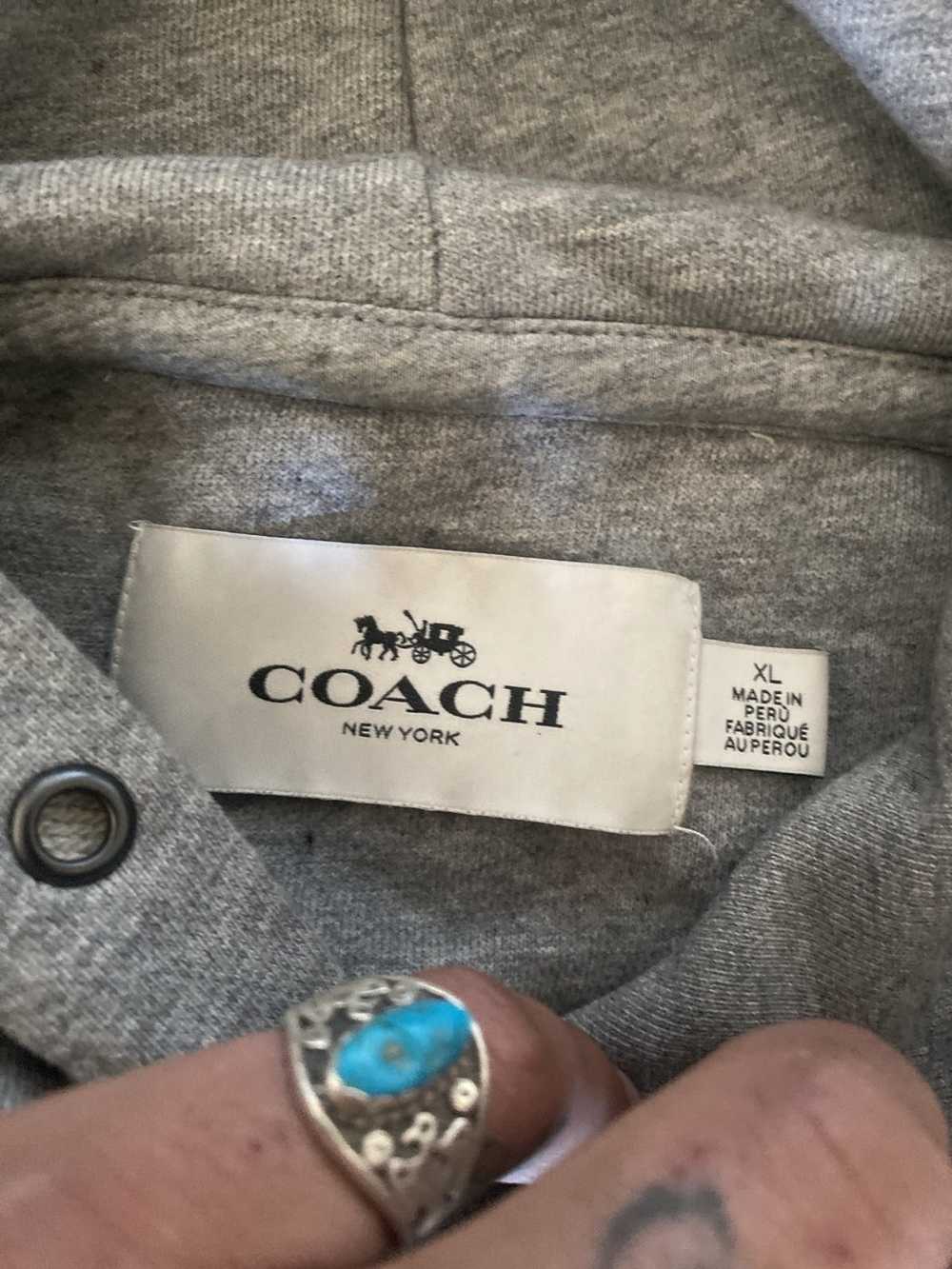 Coach Coach classic logo hoodie - image 4