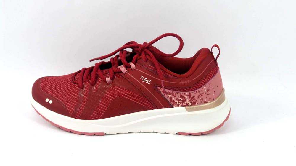 Ryka Mesh & Leather Lace-Up Walking Sneakers Tier… - image 3