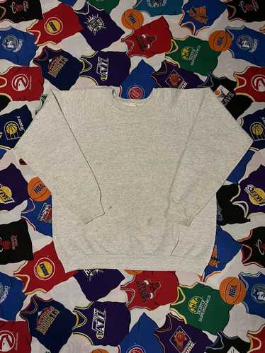 Hanes VINTAGE HANES MADE IN USA PLAIN SWEATER