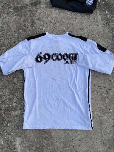 Coogi × Vintage White Coogi Long Sleeve T Shirt