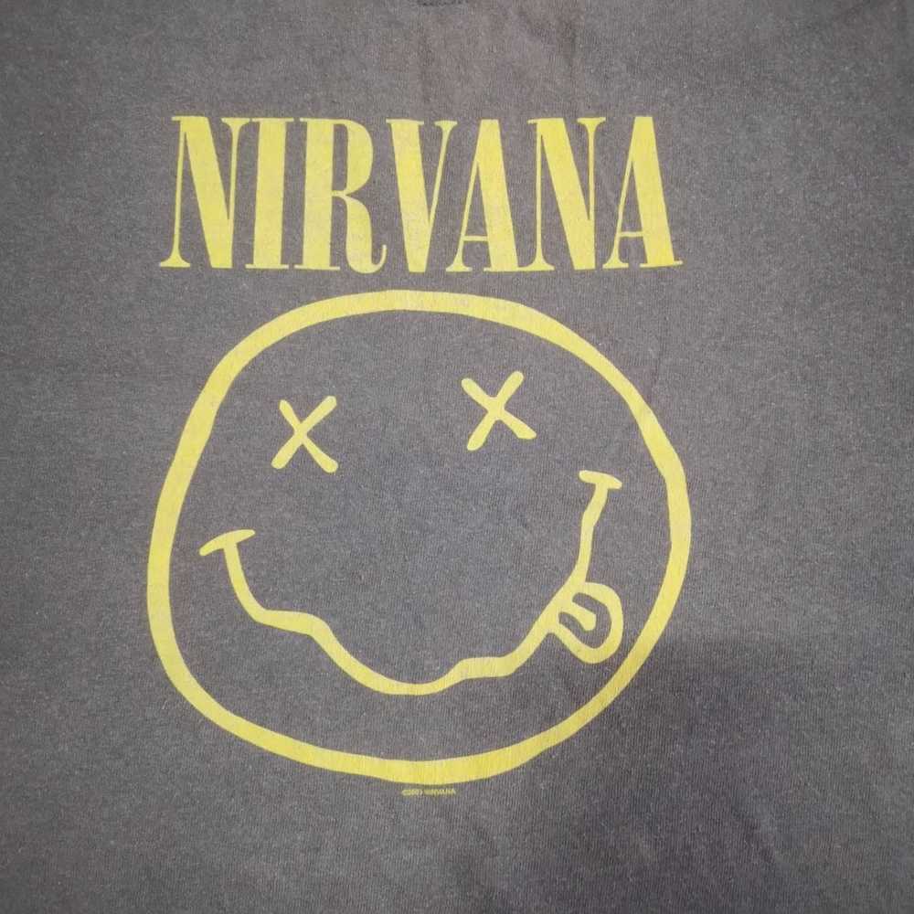 Band Tees × Nirvana × Vintage Vintage Nirvana “ S… - image 2