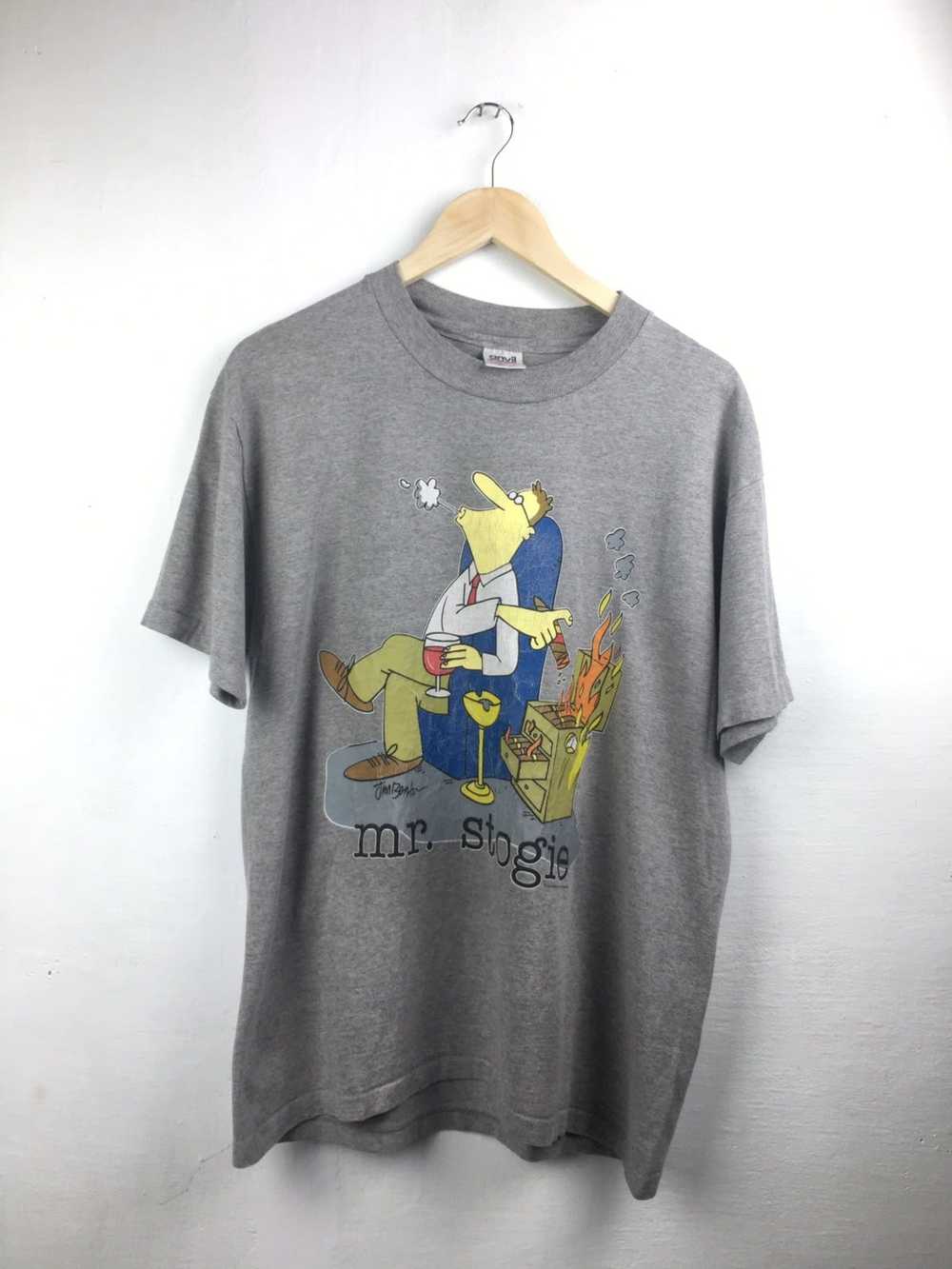 Cartoon Network × Vintage T-shirt Mr .Stogie(Jim … - image 1