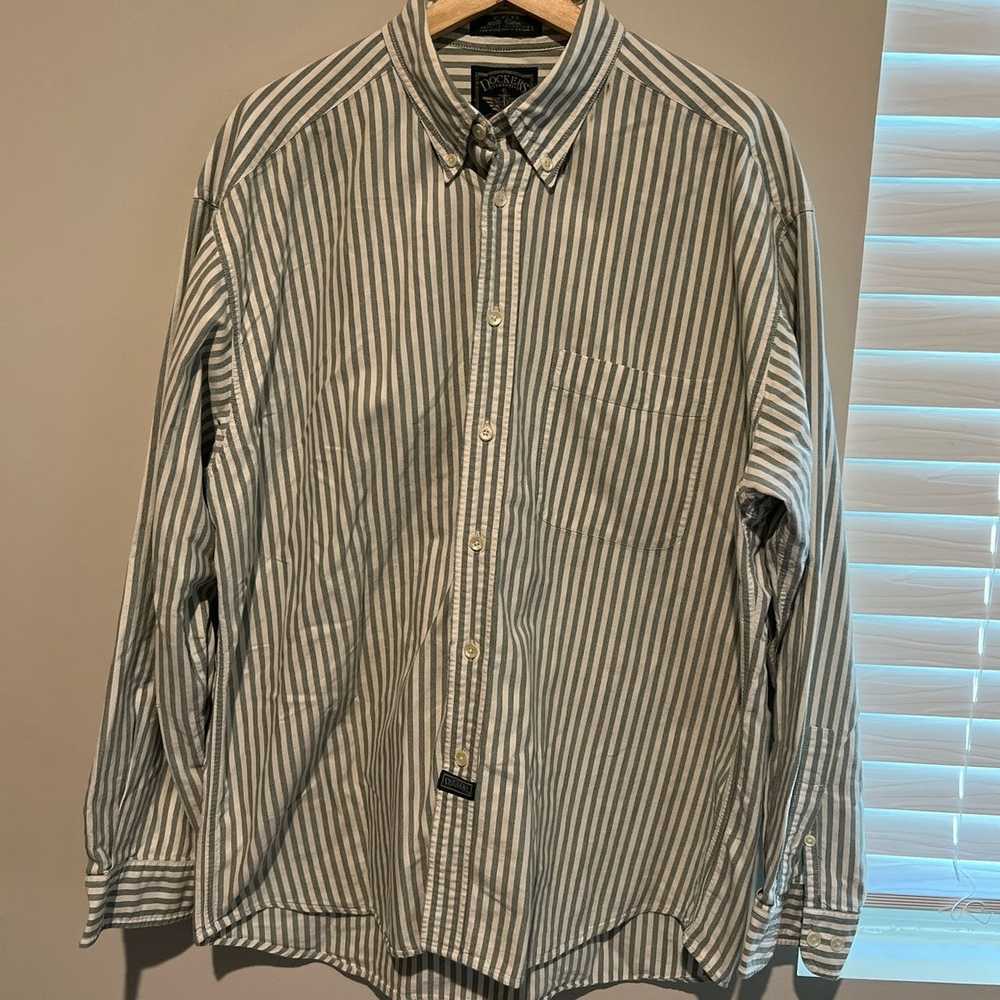 Vintage Vintage 90’s Dockers Button Up Collared S… - image 1