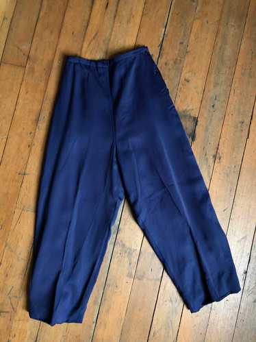 MARKED DOWN vintage 1930s 40s navy ski pants {xs} - image 1