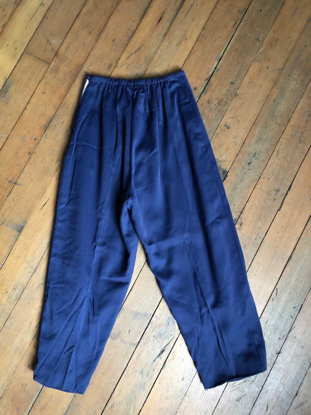 MARKED DOWN vintage 1930s 40s navy ski pants {xs} - image 8