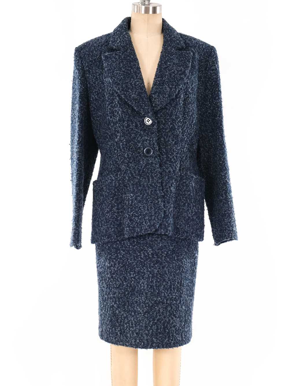 Yves Saint Laurent Boucle Tweed Suit - image 1