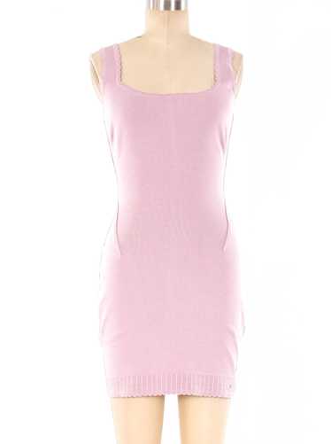 Alaia Lavender Knit Tank Dress