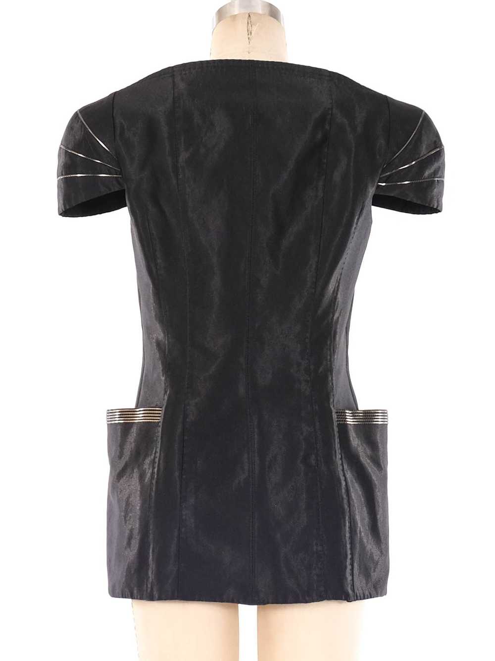 Gianfranco Ferre Tailored Cap Sleeve Jacket - image 4