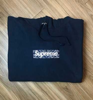 トップス Supreme Bandana Box Logo Hooded 19FW XL Supreme Bandana Box Logo Hooded Sweatshirt (FW19) - $168
