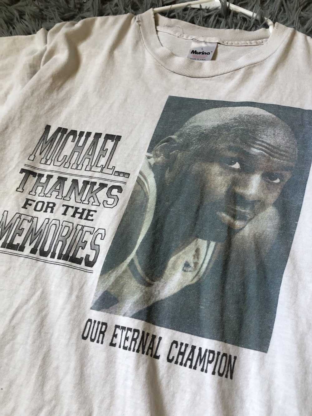 Vintage 1993 Michael Jordan t-shirt “our eternal … - image 4