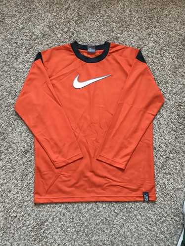 Nike × Vintage Orange Center Swoosh