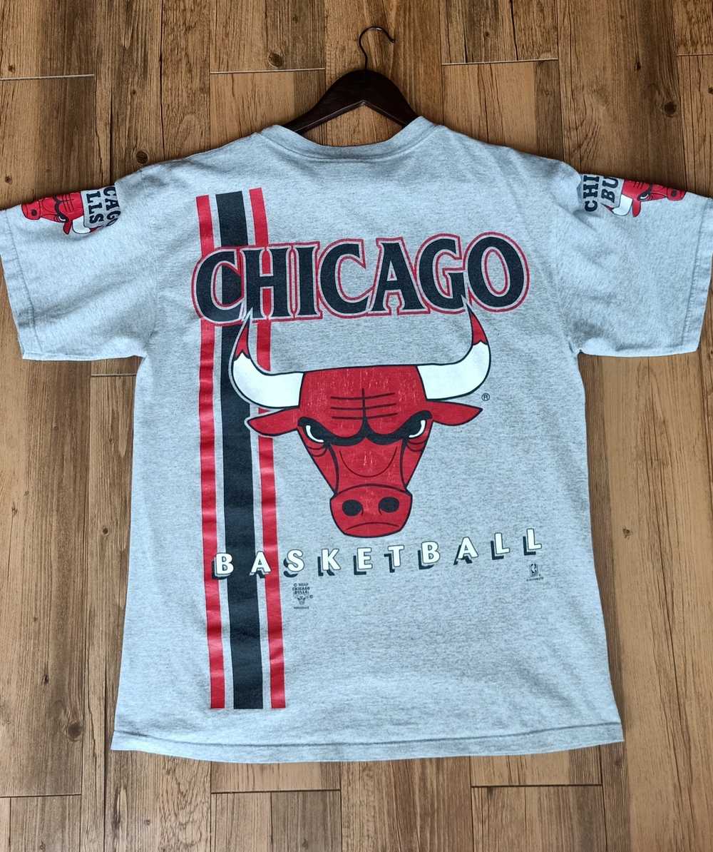 Vtg 80s Lee Sport Chicago Bulls Faded Shirt L Jersey 90s Michael Jordan