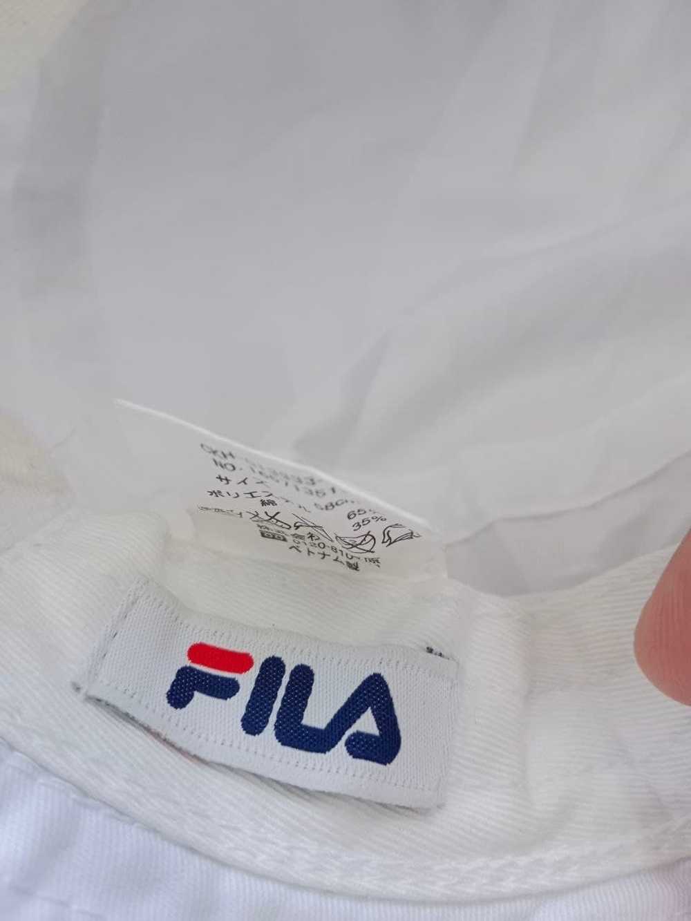 Fila × Sportswear × Streetwear fila white bucket … - image 5