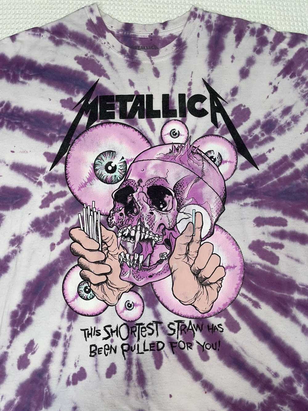Metallica × Vintage Metallica band tee - image 2