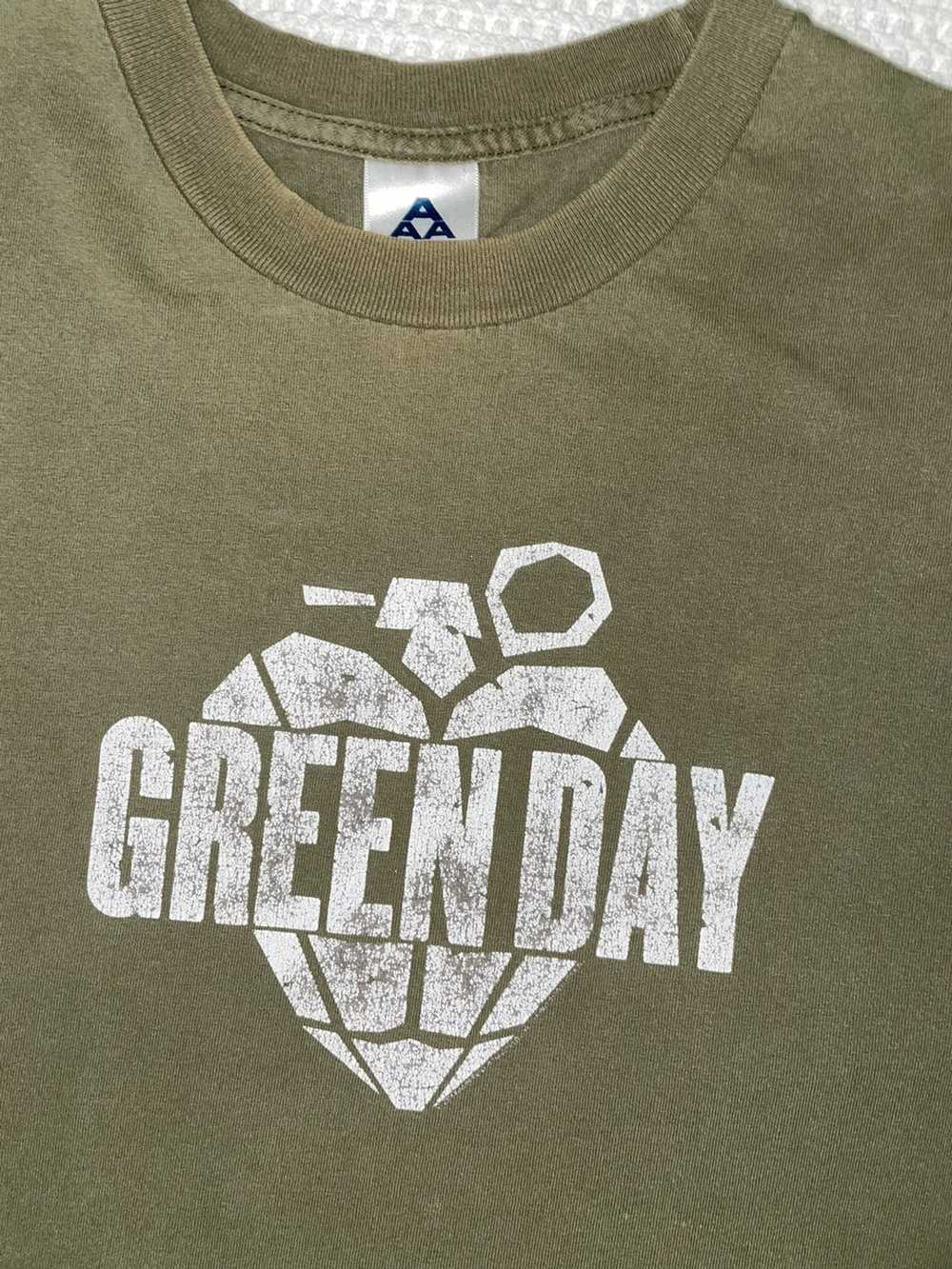 Band Tees × Vintage 2004 Green Day tee - image 2