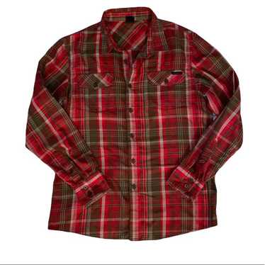 Oakley Oakley Button Front Plaid Shirt medium