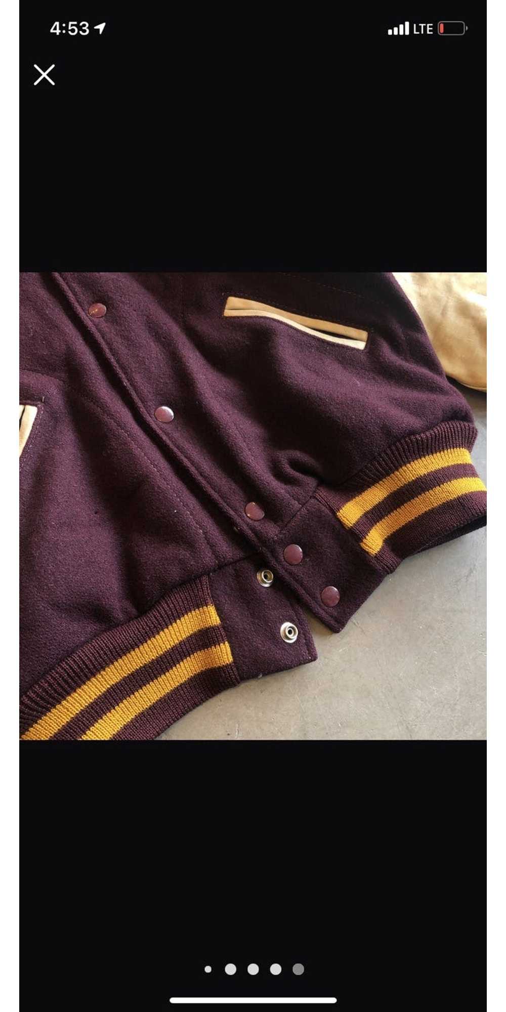 Varsity Jacket × Vintage Vintage Letterman Varsit… - image 4