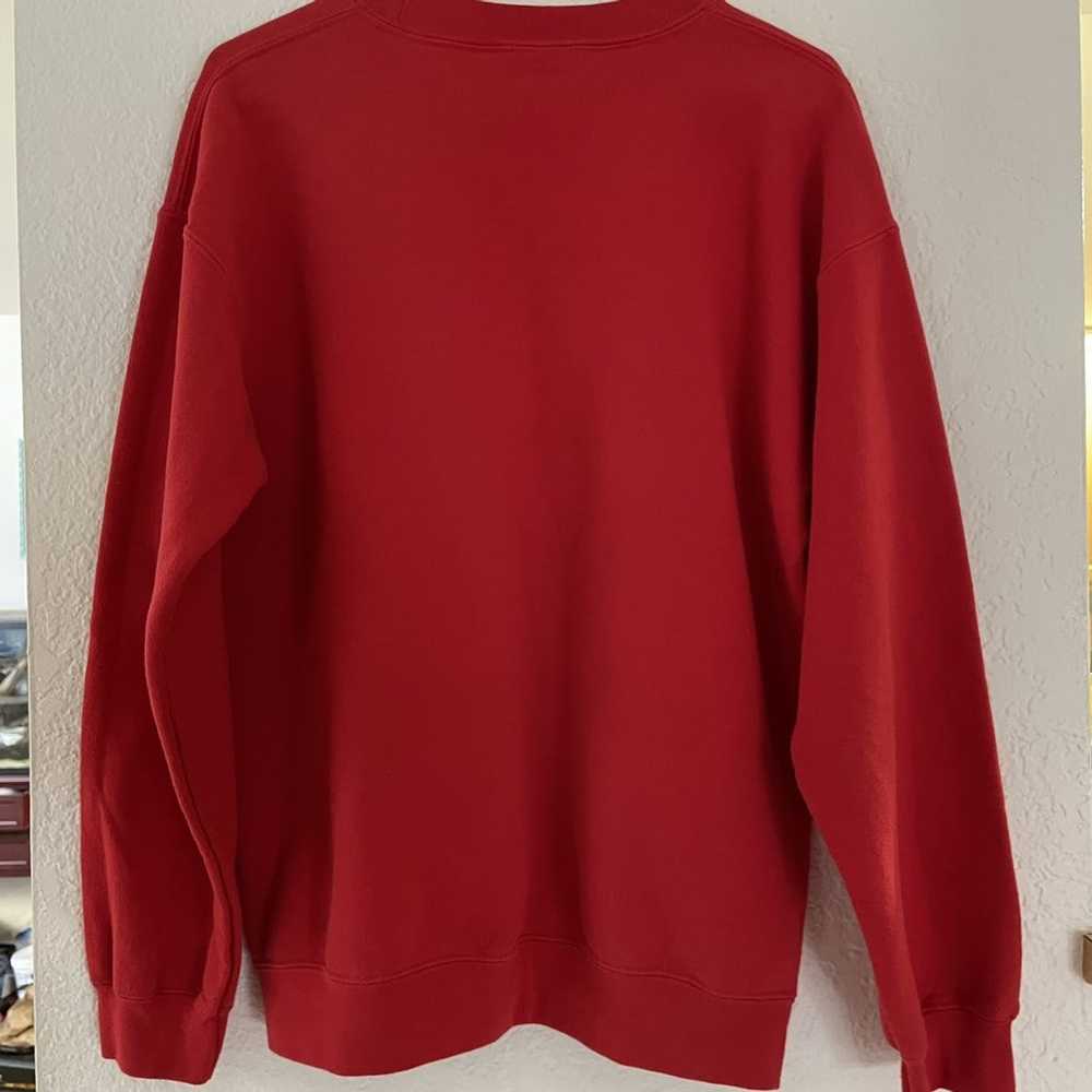 Tisa Red Medium Tisa crewneck sweatshirt - image 3