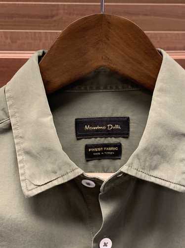 Massimo Dutti Green shirt