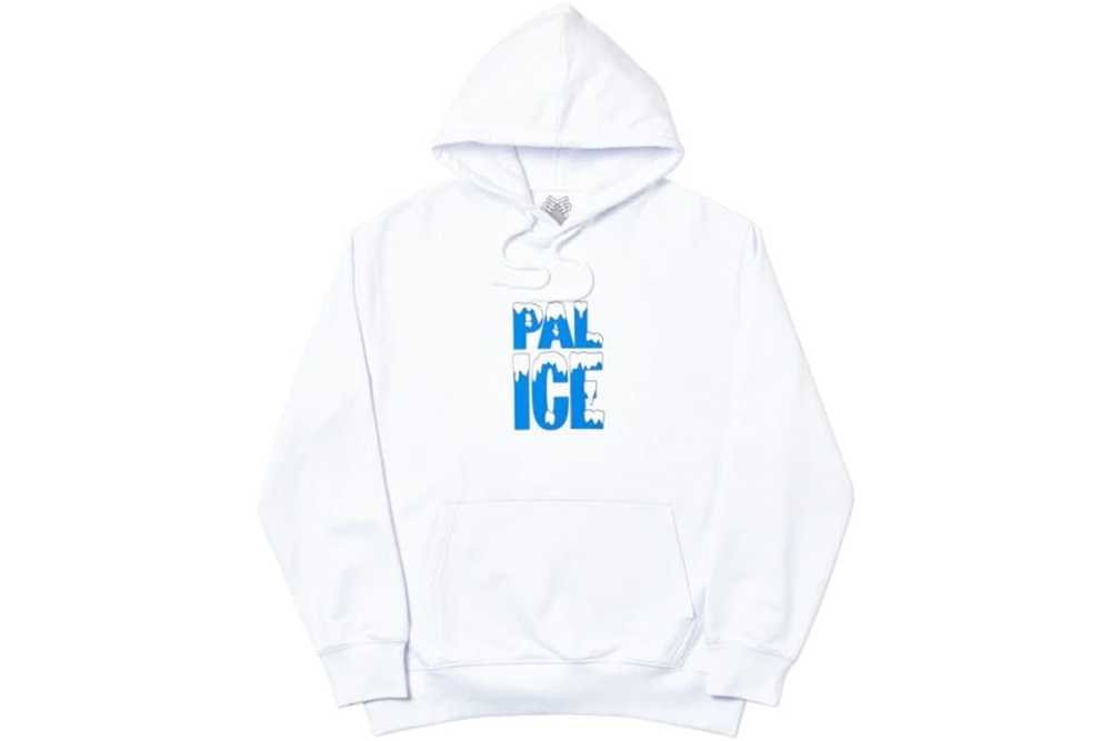 Palace PAL ICE Palace Hoodie White - M Sweatshirt - image 2