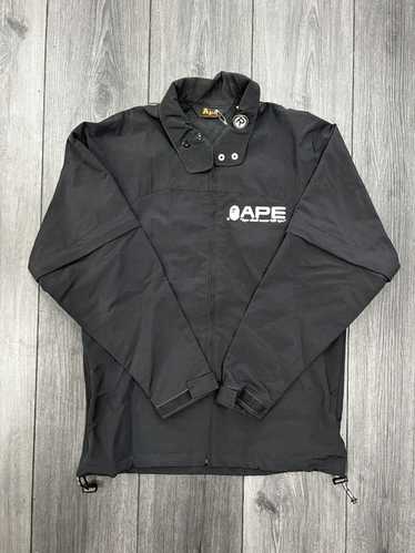 Bape Vintage Bape Black Zip Up Windbreaker Size XS