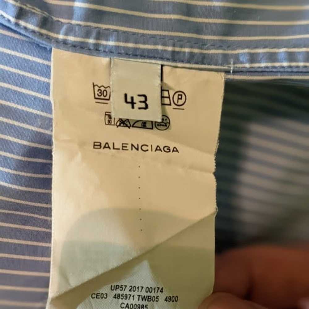 Balenciaga oversized button up - image 3