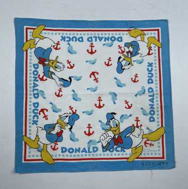 Disney × Streetwear × Vintage donald duck bandana… - image 1