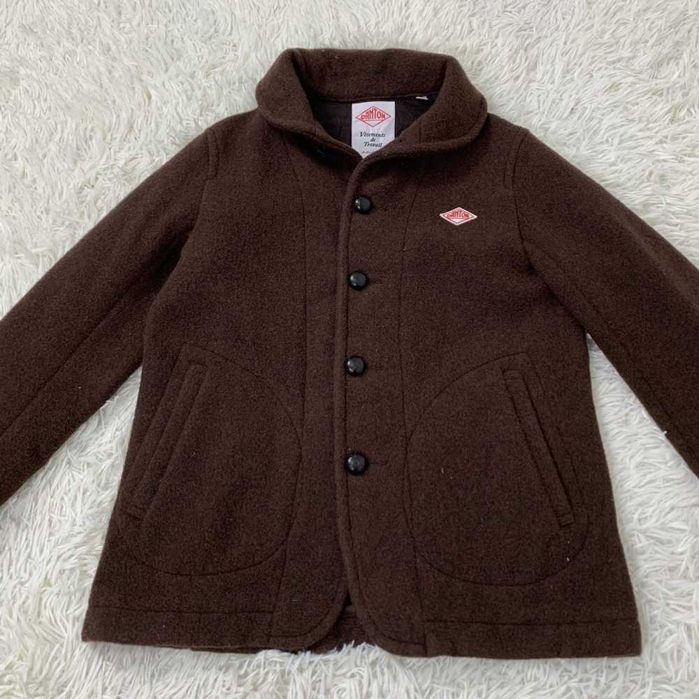 Danton Danton wool button jacket size 36 made in … - image 4