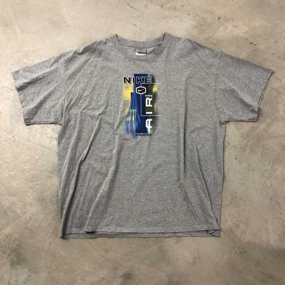 Nike × Vintage Vintage Nike Athletics Gray Tag Tee - image 1