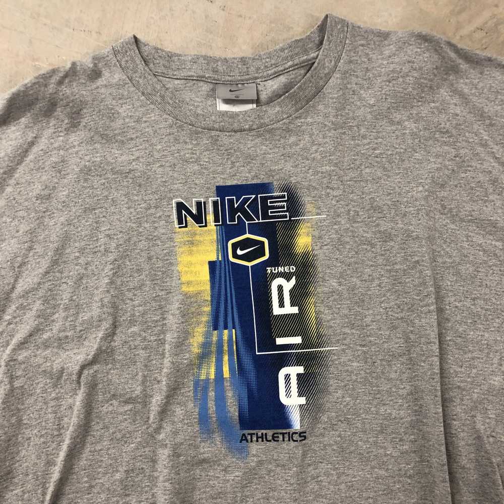 Nike × Vintage Vintage Nike Athletics Gray Tag Tee - image 2