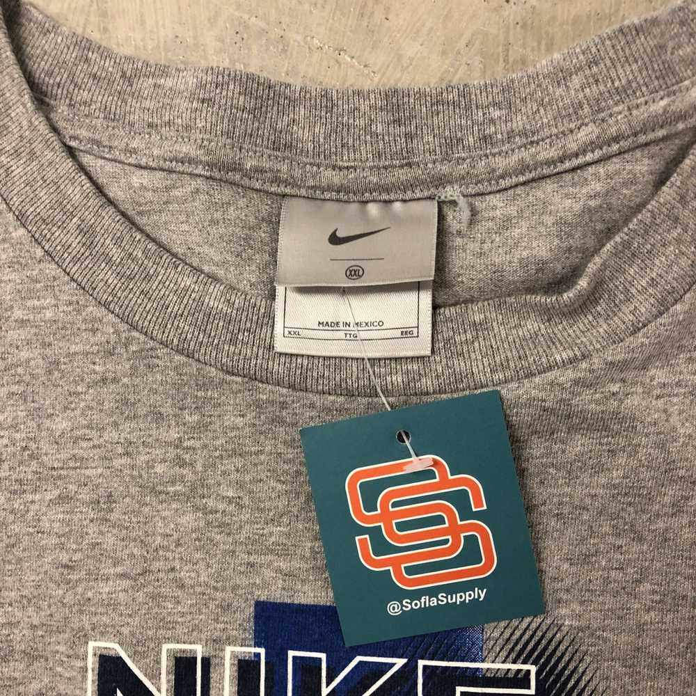 Nike × Vintage Vintage Nike Athletics Gray Tag Tee - image 3