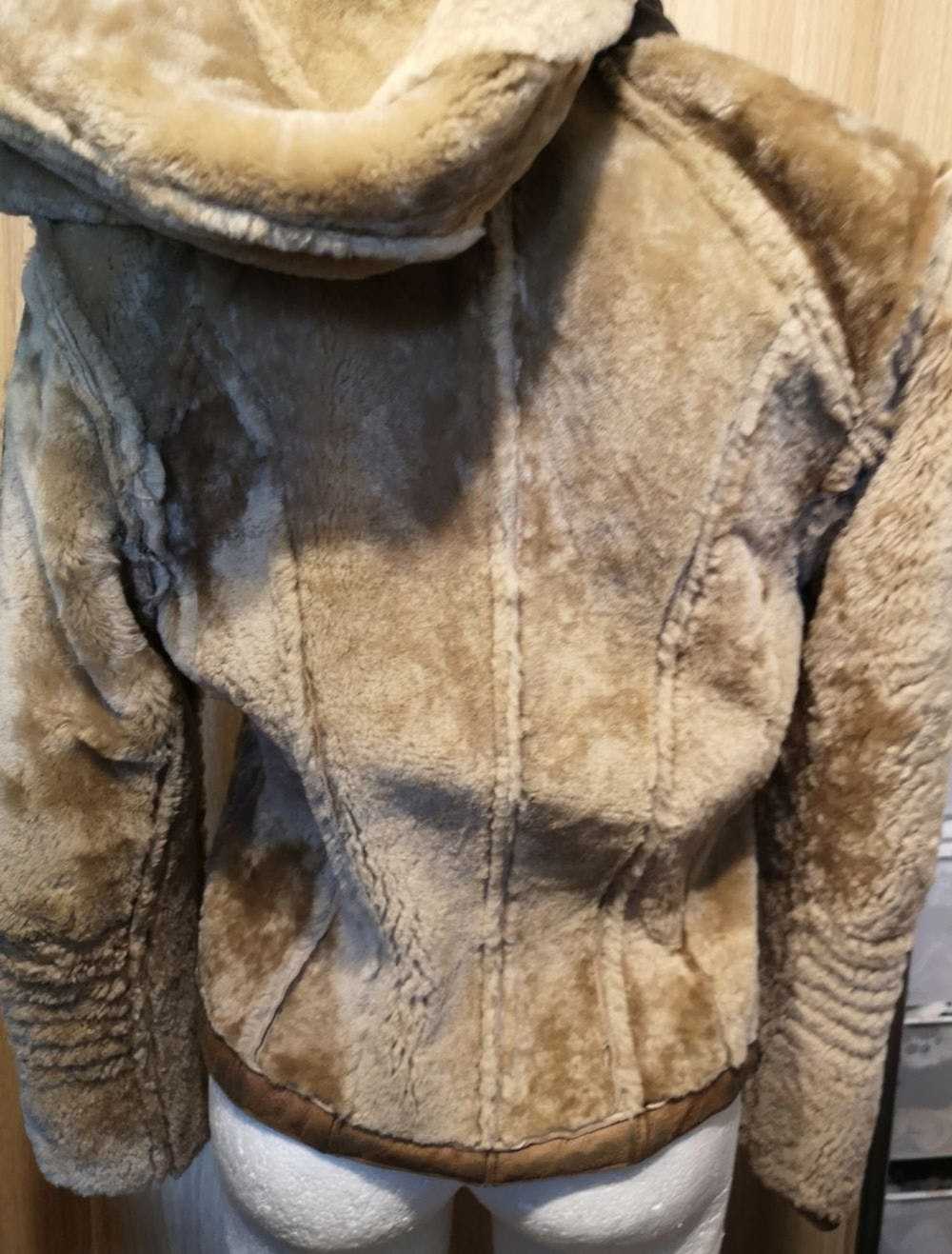 Vintage REAL SHEARLING SHEEPSKIN Women's hoodies … - image 5