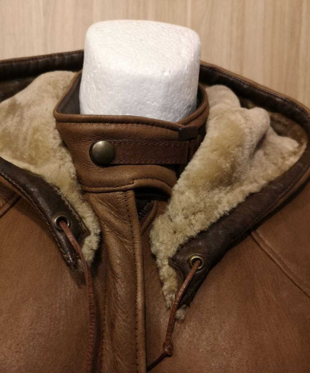 Vintage REAL SHEARLING SHEEPSKIN Women's hoodies … - image 8