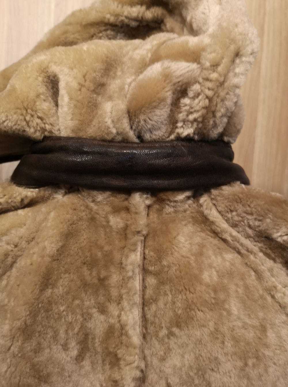 Vintage REAL SHEARLING SHEEPSKIN Women's hoodies … - image 9