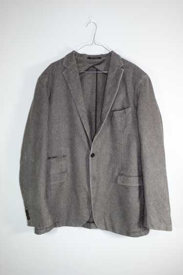 Tagliatore Wool And Cotton Brown Blazer Jacket - image 1