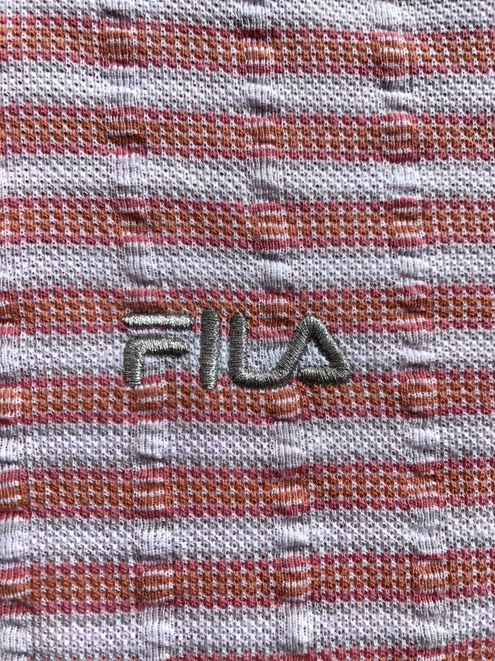 Fila × Streetwear × Vintage fila long sleeve tshi… - image 4