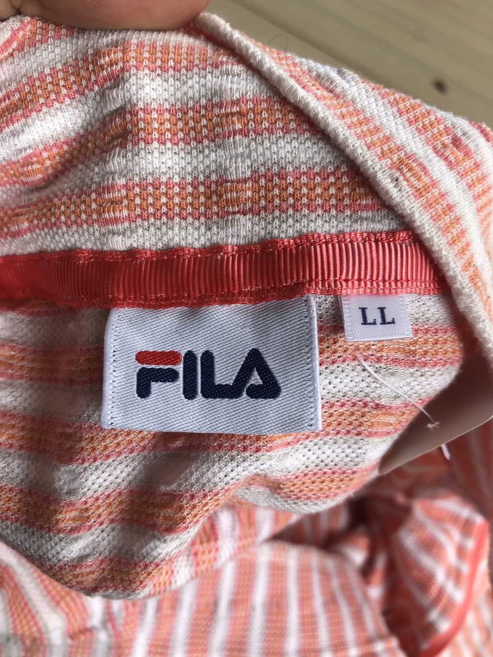 Fila × Streetwear × Vintage fila long sleeve tshi… - image 9